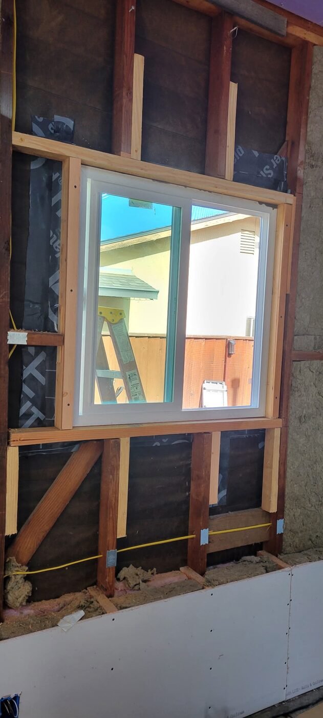 New window framing and installation